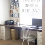 Easy-to-build large desk ideas for your home office! | The Home Office
