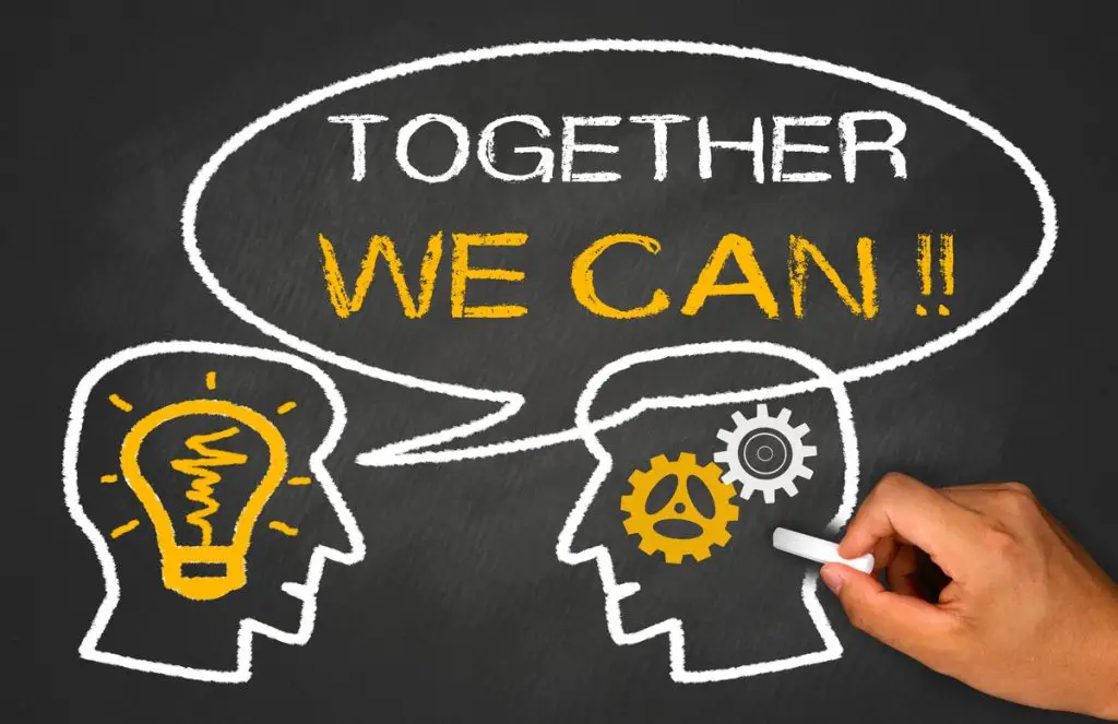 Start-up mantra - together we can