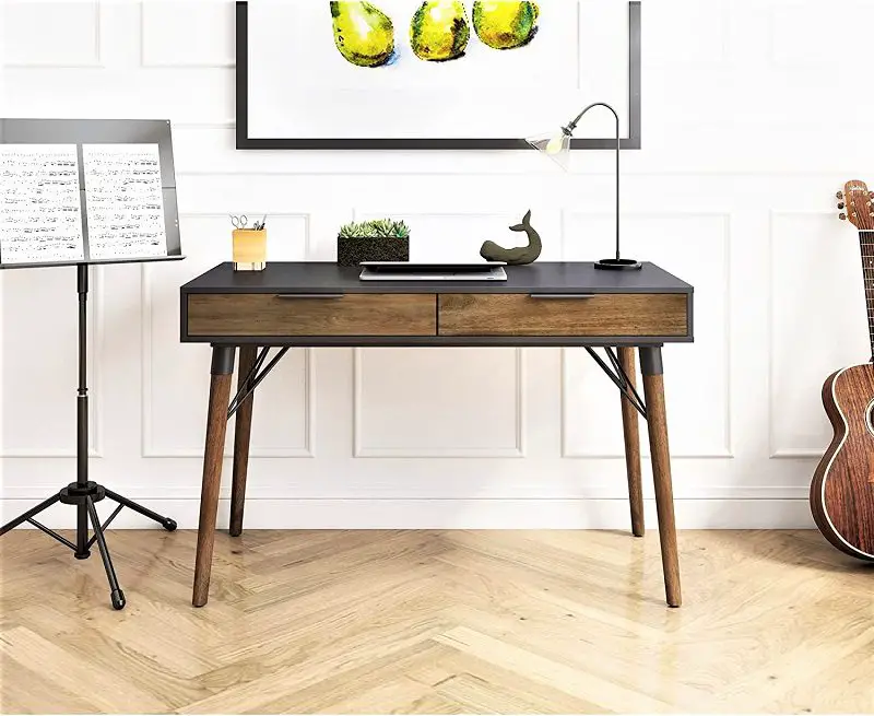 If you need a stylish home office desk for a particularly small space, then you would do well to consider Elle Decor's Dani Desk. 