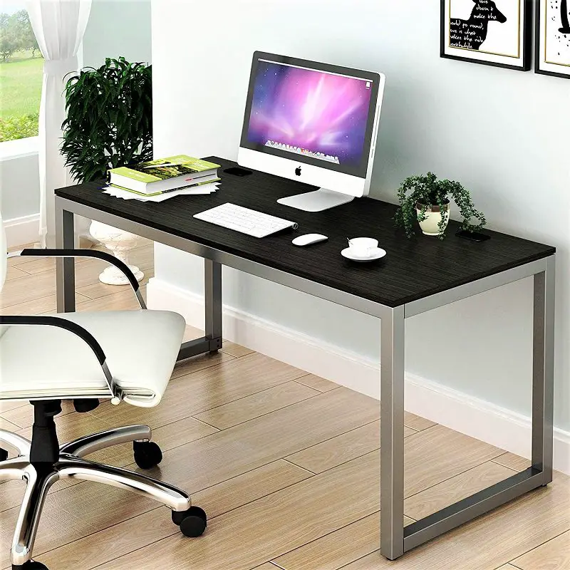 If you’re looking for a spacious, practical home office desk that is suitable for a variety of work tasks, we say the SHW Home Office Computer Desk is for you.