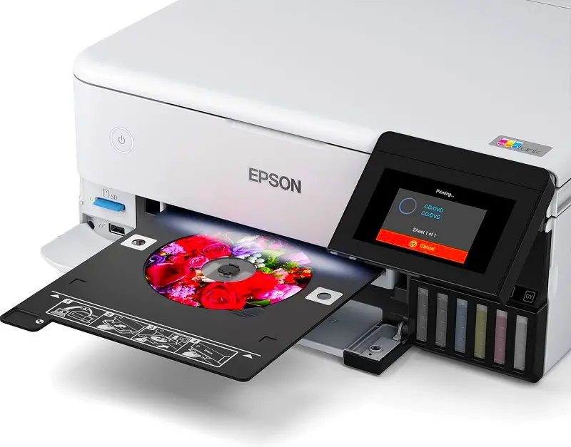 The Epsom EcoTank Photo ET-8500 addresses the expense of printing photos at home by using a tank-based ink system instead of cartridges.
