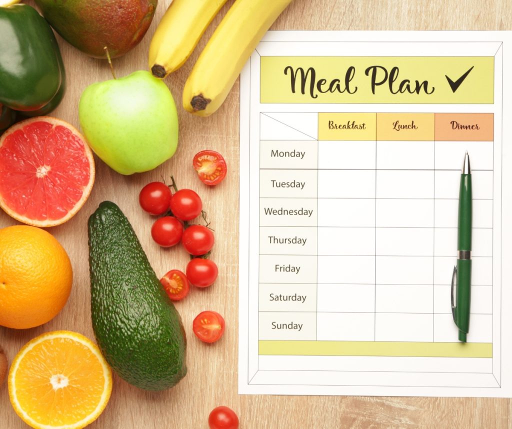 To be able to create a healthy meal plan is one of the health benefits of working from home.